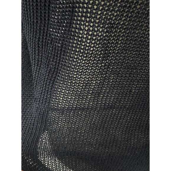 Eileen Fisher Fine Gauge Linen Mesh Scoop Neck Raglan Sleeve Top Size: PM - Picture 7 of 10